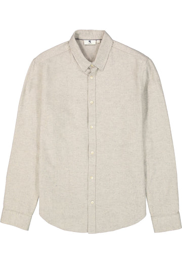Beige Long Sleeve Shirt  W41081